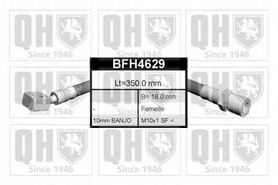 QUINTON HAZELL bfh4629 -  Тормозной шланг